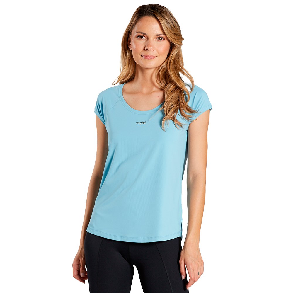 Ditchil Inspiring Short Sleeve T-shirt Blau S Frau von Ditchil