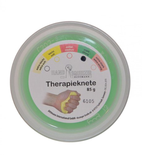 Dittmann Therapieknete Stark grün, Hand Squeezer Dittmann Therapieknete Stark grün, Hand Squeezer von Dittmann