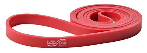 Dittmann Superband XLIGHT rot Level 1 Stretching, Muskelkräftigung Dehnung Gymnastikband von Dittmann