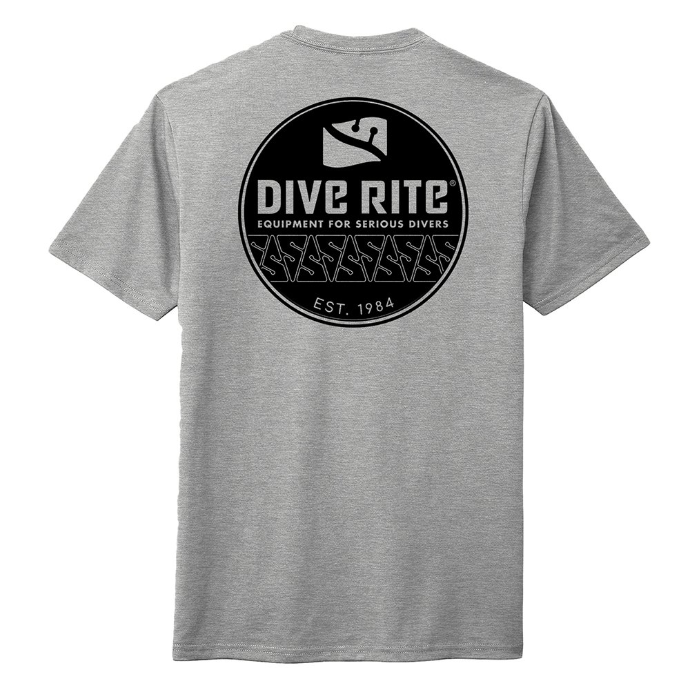 Dive Rite Line Arrow Short Sleeve T-shirt Grau XL Mann von Dive Rite
