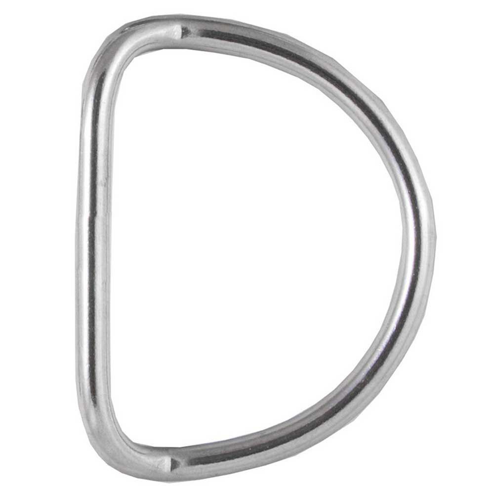 Dive Rite Low Profile Steel Inox 5 Cm Bent D-ring 10 Units Silber von Dive Rite