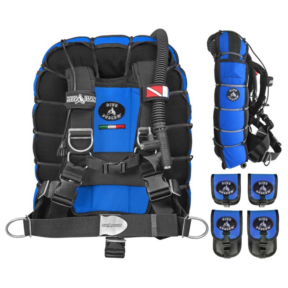 Dive System Fly Tech Wing Blau XS von Dive System