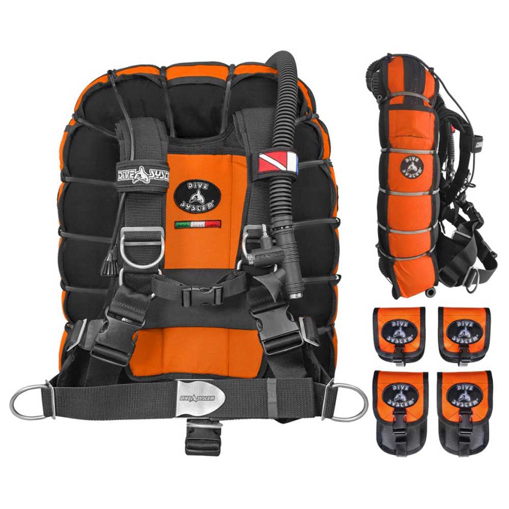 Dive System Fly Tech Wing Orange XS von Dive System