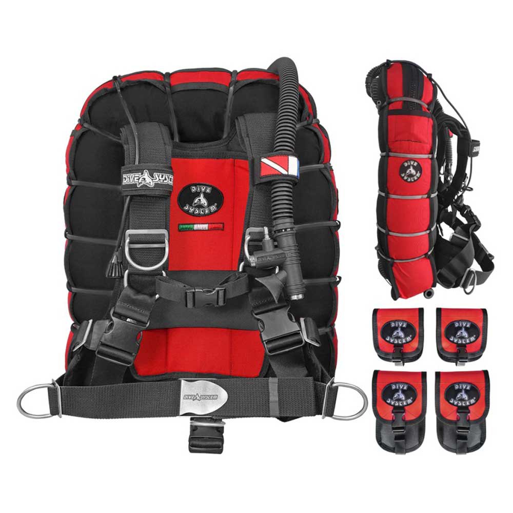 Dive System Fly Tech Vest Rot XS von Dive System