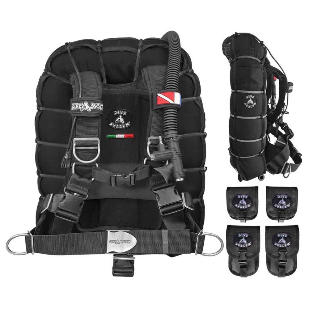 Dive System Fly Tech Vest Schwarz L von Dive System