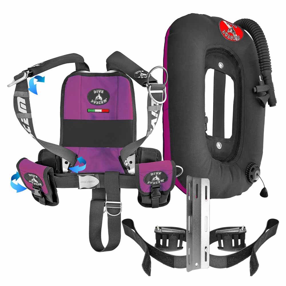 Dive System Quikly Mono Wing Lila von Dive System