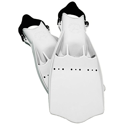 DiveSystem Tech Fin Flossen Technische Gummi, weiß, XS (EU 36 – 39) von DiveSystem