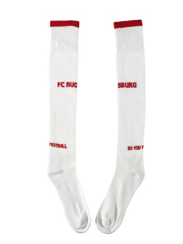 Do You Football Herren Stutzen 09/10 FC Augsburg Home, White, 36-41 von Do You Football