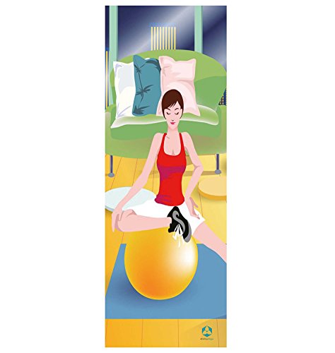 Yogamatte »Yoganidra« Die ideale Yoga- und Gymnastikmatte für Yoga-Einsteiger. Maße: 183 x 61 x 0,4cm / Yogagirl von #DoYourYoga