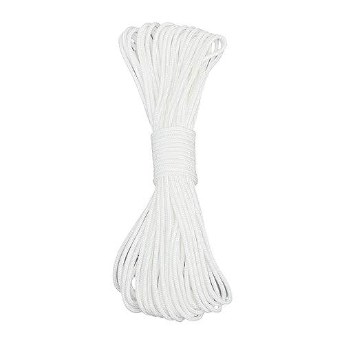 Doact Bogenschießen D-Loop-Sehne, Polyethylen, Sicher zu Verwenden, Weiches und Flexibles Nocking-D-Loop-Seil für Compoundbögen (White) von Doact