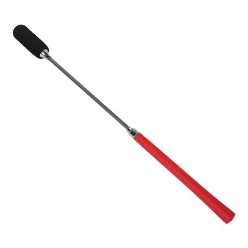 Doact Golf Swing Stick, Verstellbare Länge, Kraftverbesserung, Leichter, Tragbarer Golf Swing Training Stick für den Innenbereich (Rot) von Doact