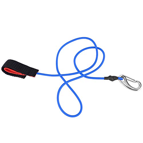 Doact Paddelleine, Kajak-Bungee-Seil, Kajak-Paddelleine mit Hochfester Elastischer Schnur Zum Kajakfahren (Blue) von Doact