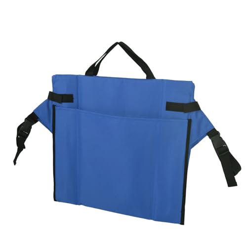 Klappbares Sitzkissen, Gepolstert, Hautfreundlich, Atmungsaktiv, Tragbares Rückenlehnendesign, Leichtes Stuhlkissen mit Griff Zum Wandern für Bleacher (Blue) von Doact