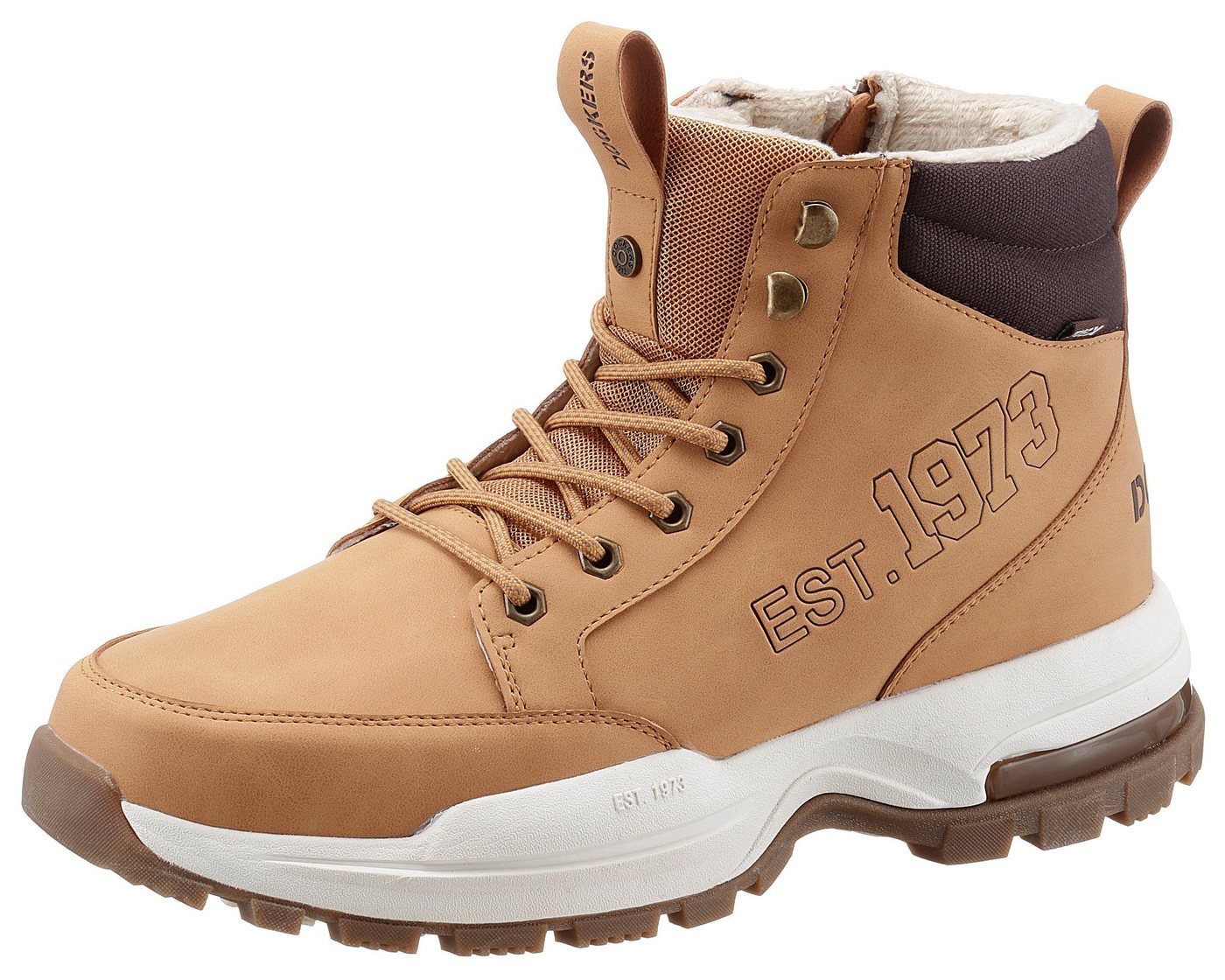 Dockers by Gerli Winterboots High Top Sneaker, Schnürboots mit sportiver Laufsohle von Dockers by Gerli