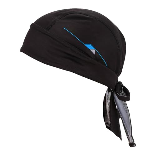 Docooler Kopftuch zum Radfahren, atmungsaktiv und schnelltrocknend, Schwarz 1 von Docooler