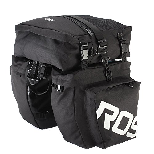 Docooler Multifunktions-Gepäcktasche für Mountainbikes, 3-in-1-Fahrradtaschentasche, für den Gepäckträger von Docooler