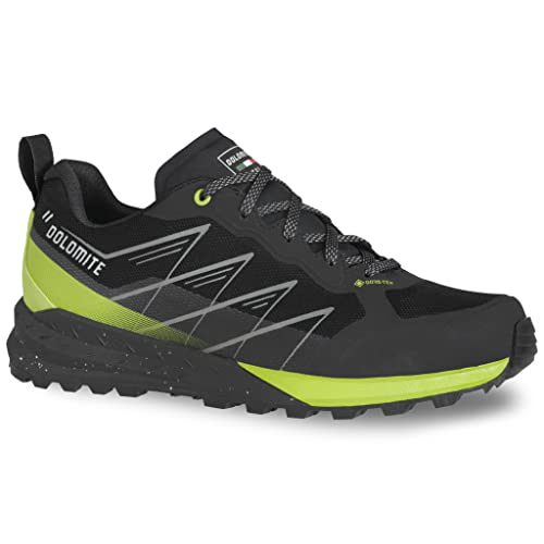 Dolomite Herren Schuh Ms Croda Nera Tech GTX, Schwarz, Limettengrün, 45 von Dolomite