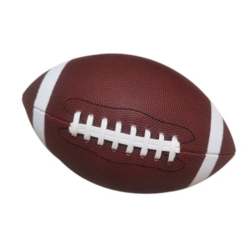 Domasvmd American Football Fußball, Wettkampfball, aufblasbarer Fußbälle, Sportball, Spielzeug für Athleten-Training, American Football Ball von Domasvmd