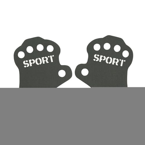 Domasvmd Gewichtheber-Handschuhe, kurz, Mikro-Workout-Handschuhe, Griffpolster, Schutz für Männer und Frauen, Gewichtheben, Fitnessstudio, Gewichtheber-Pads von Domasvmd