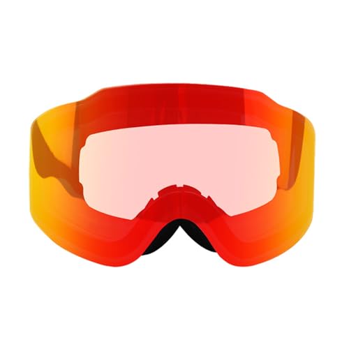 Domasvmd Skibrille mit UV-Schutz, Doppelgläser, beschlagfrei, für Damen und Herren, Skifahren, Snowboarden, polarisierte Skibrille von Domasvmd