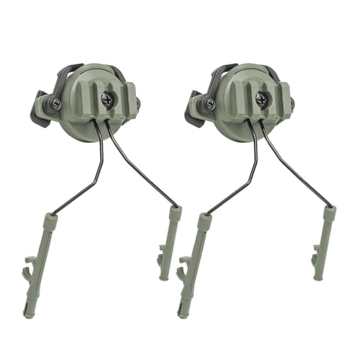 Tacticals Headset-Adapter, Helmschienen-Adapter für Helm, 19–21 mm, Aufhängung, Kopfhörer-Halterung, taktisches Headset mit Schienen-Adapter von Domasvmd
