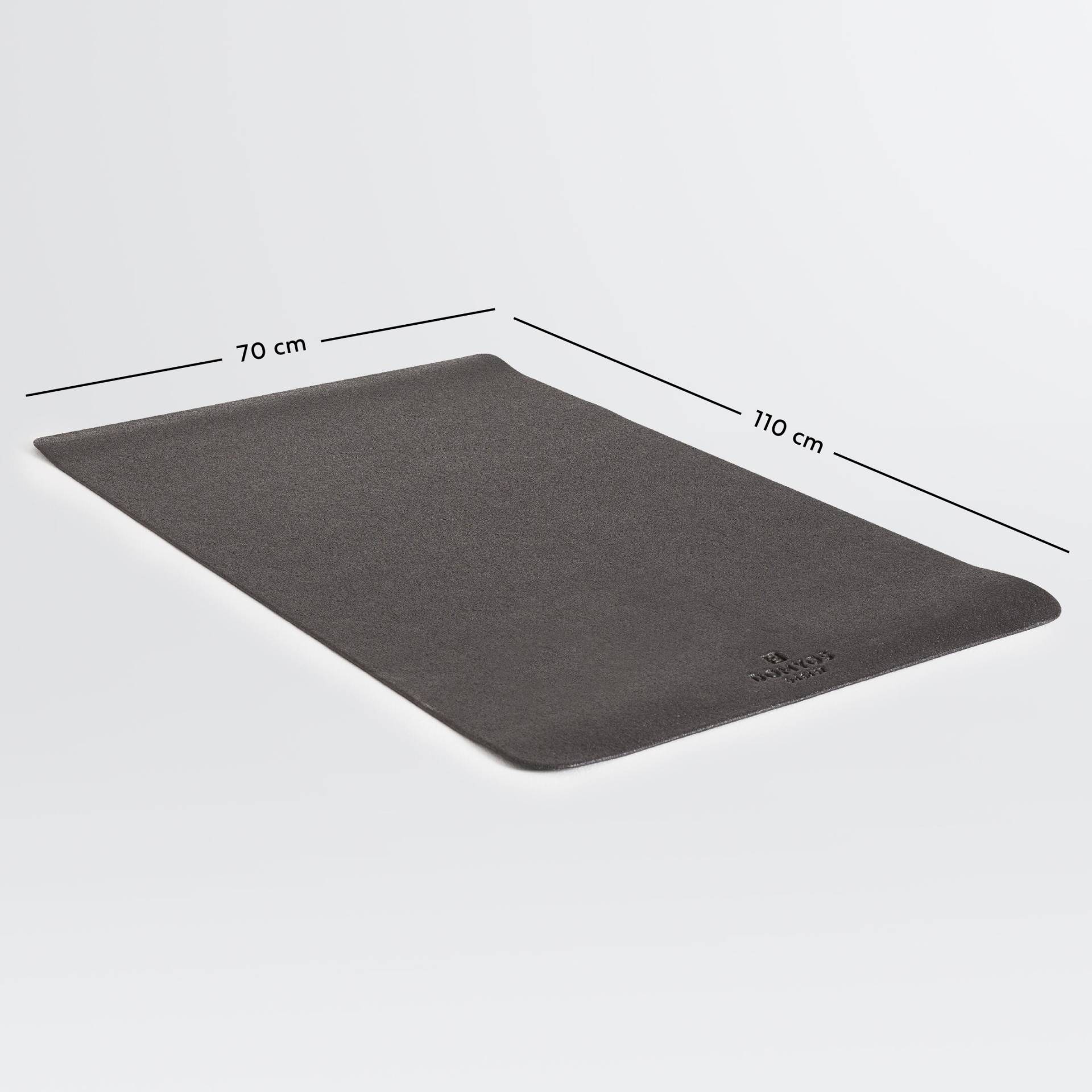 Bodenschutzmatte für Fitnessgeräte - Grösse M - 70 ×110 cm von Domyos