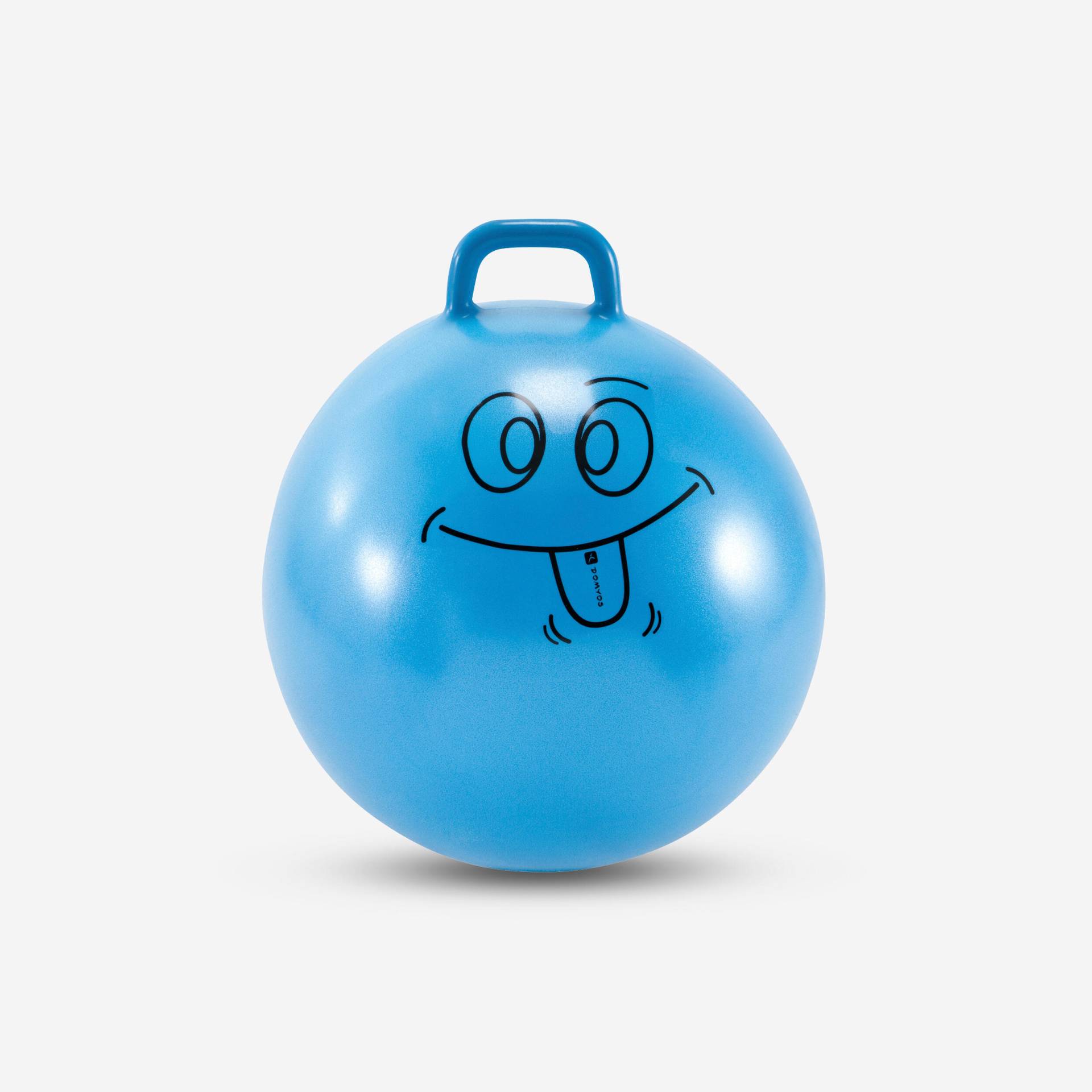 Hüpfball Kinder 60 cm - Resist blau von Domyos