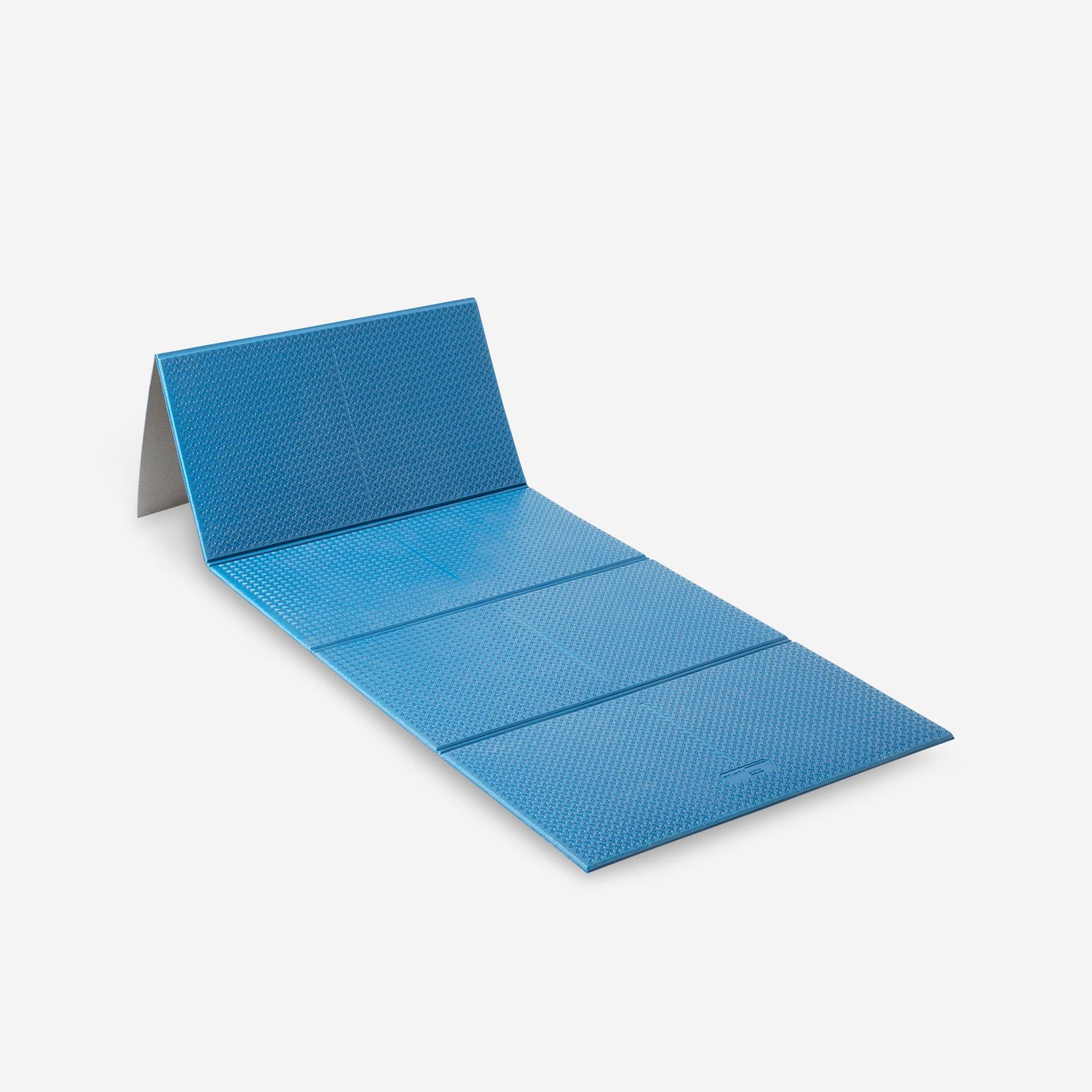 Gymnastikmatte faltbar 160 cm × 58 cm × 7 mm - 100 blau von Domyos