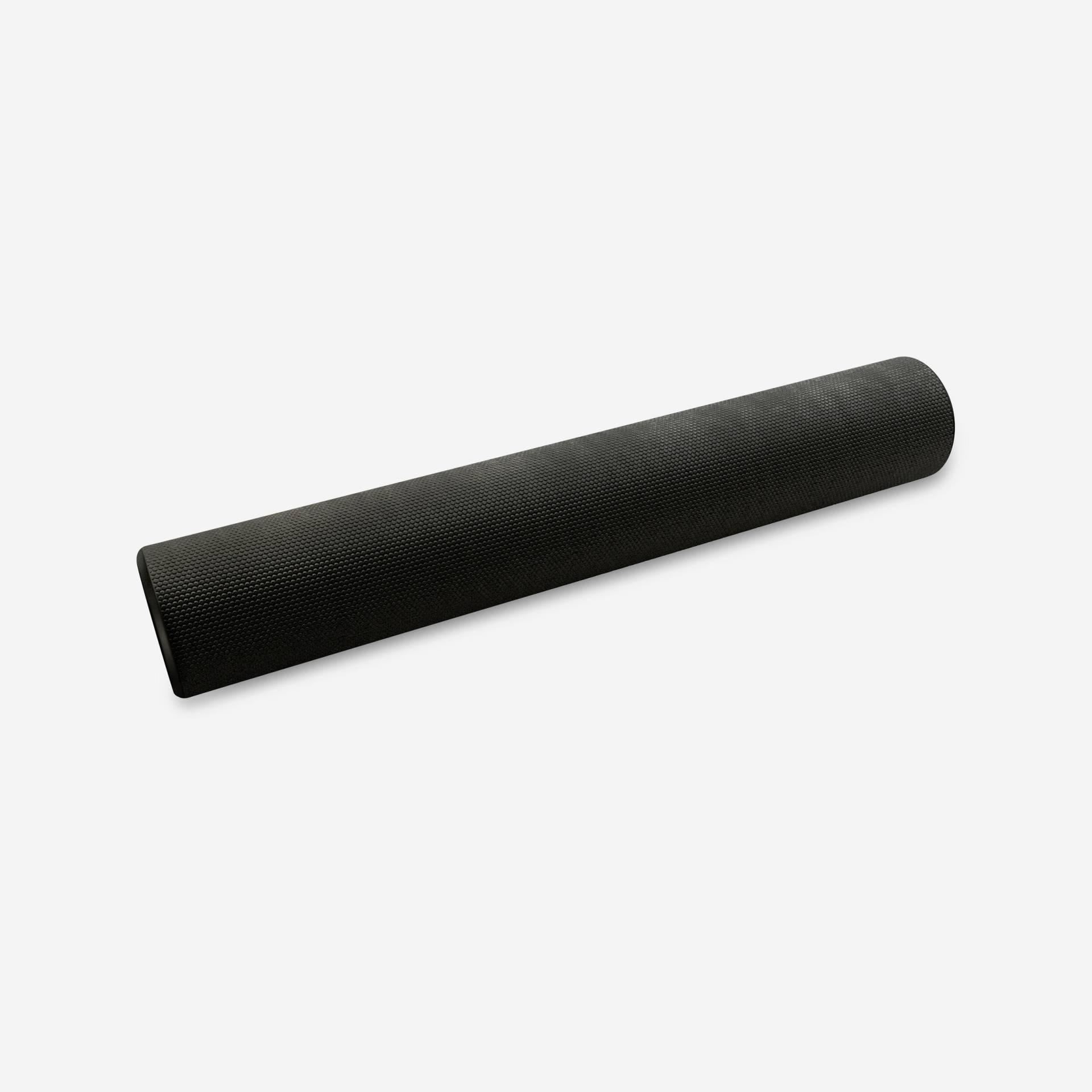 Pilates-Rolle Länge 90 cm Durchmesser 15 cm - schwarz von Domyos
