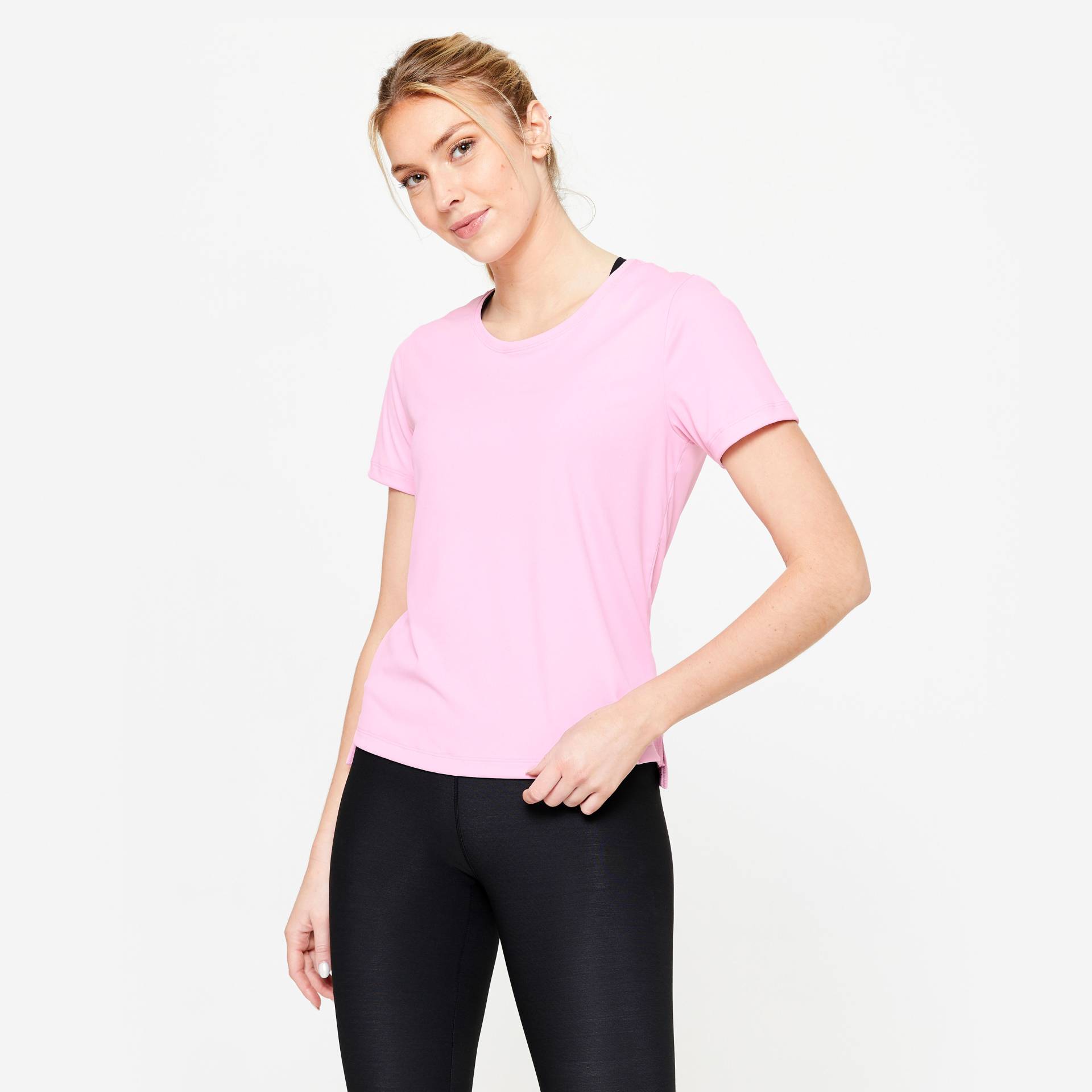 Sport T-Shirt Damen - 120 rosa von Domyos