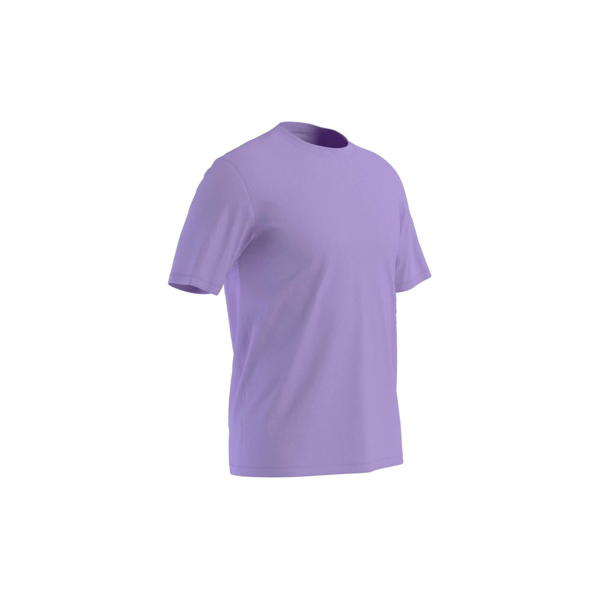 T-Shirt Herren - 500 Essentials violett von Domyos
