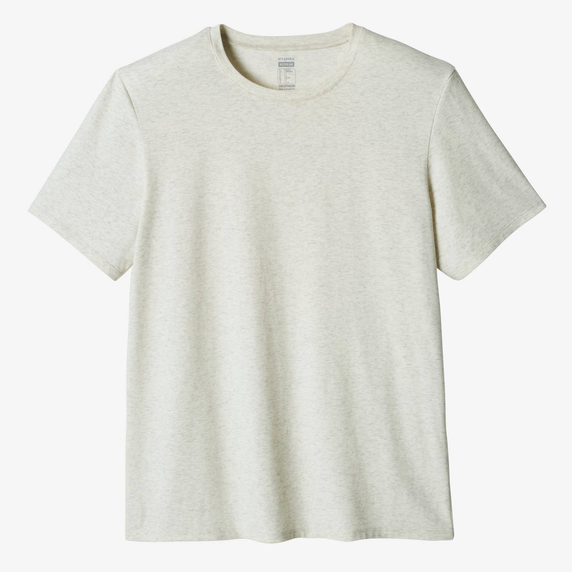 T-Shirt dehnbar Baumwolle von Domyos