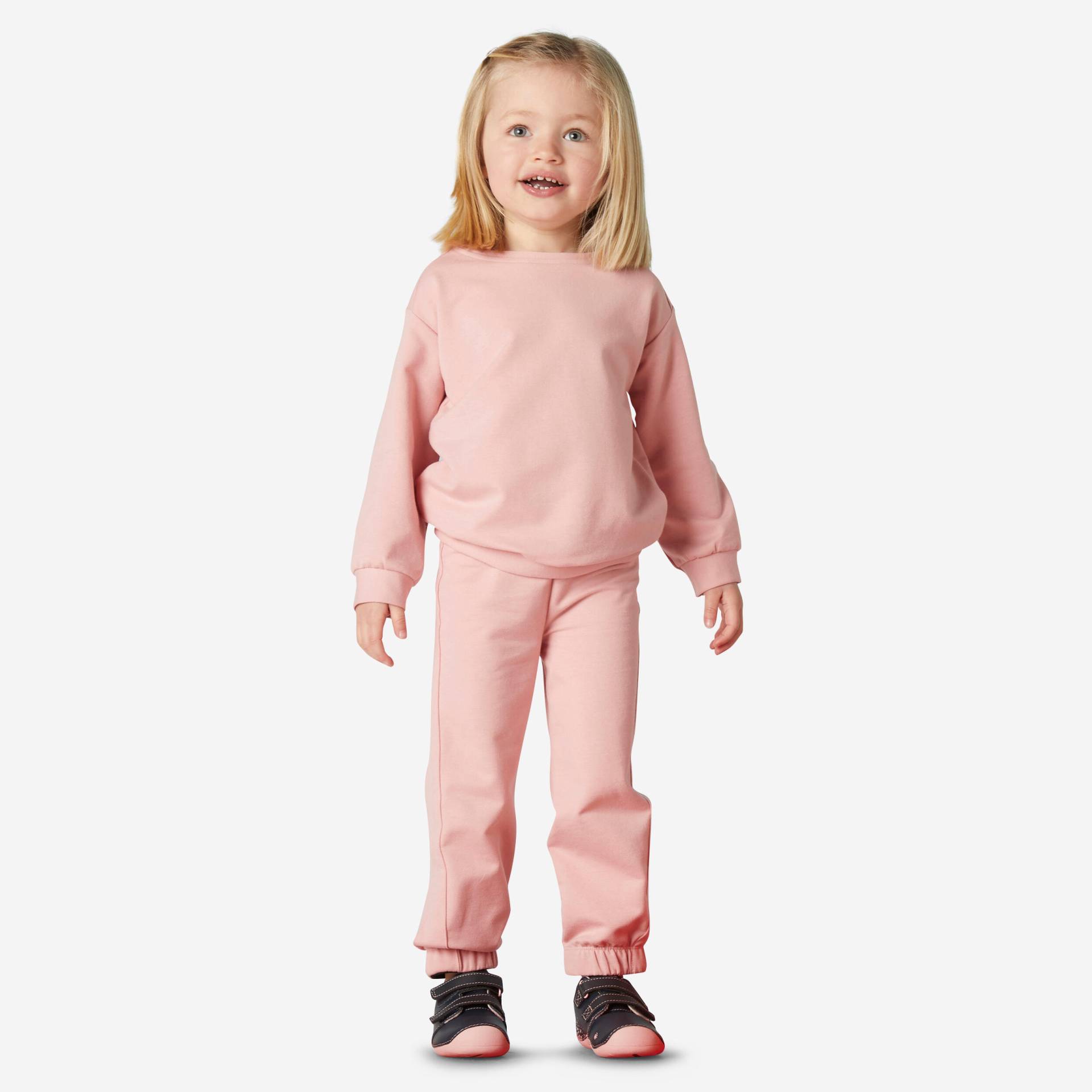 Trainingsanzug Babys/Kleinkinder Basic - rosa von Domyos