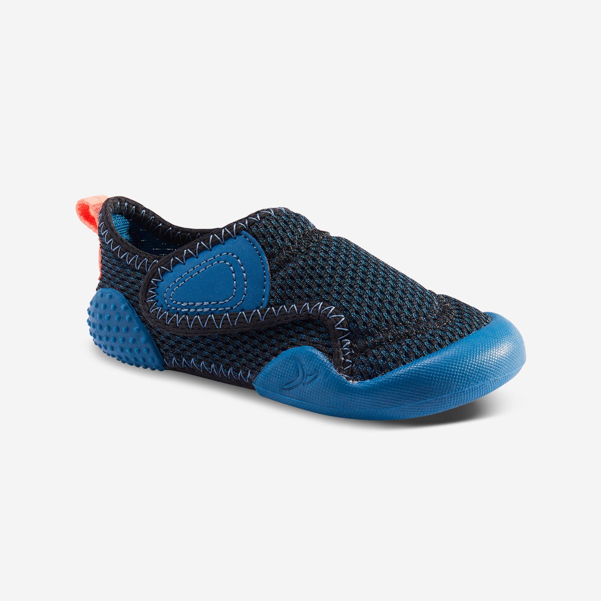 Turnschuhe atmungsaktiv Babyturnen - blau von Decathlon