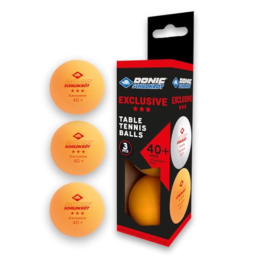 Schildkröt 3-Stern Avantgarde Tischtennis-Ball, 3er Box, orange von Schildkröt