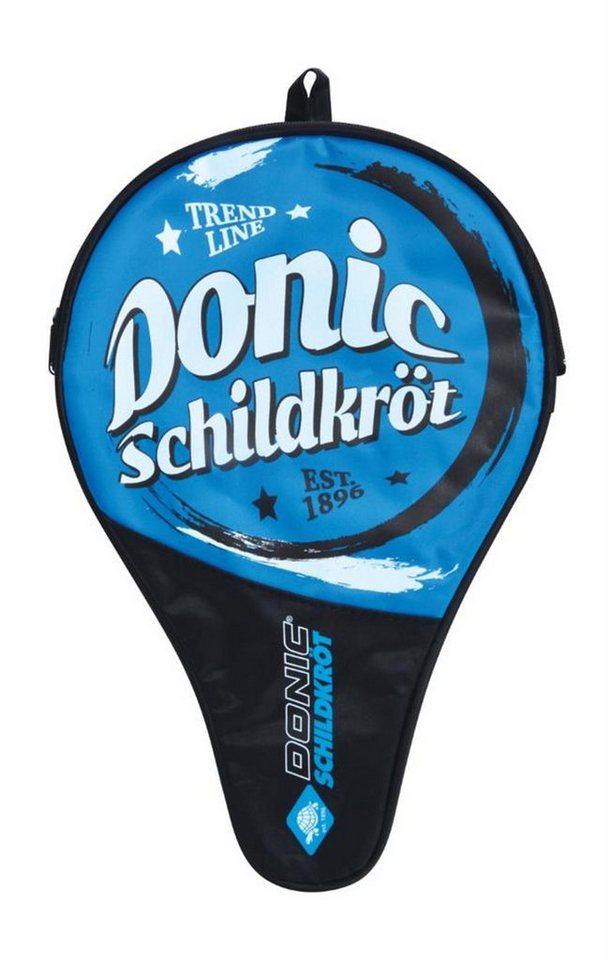 Donic-Schildkröt Schlägerhülle Tischtennis Hülle Trendline blau-schwarz, Bag von Donic-Schildkröt