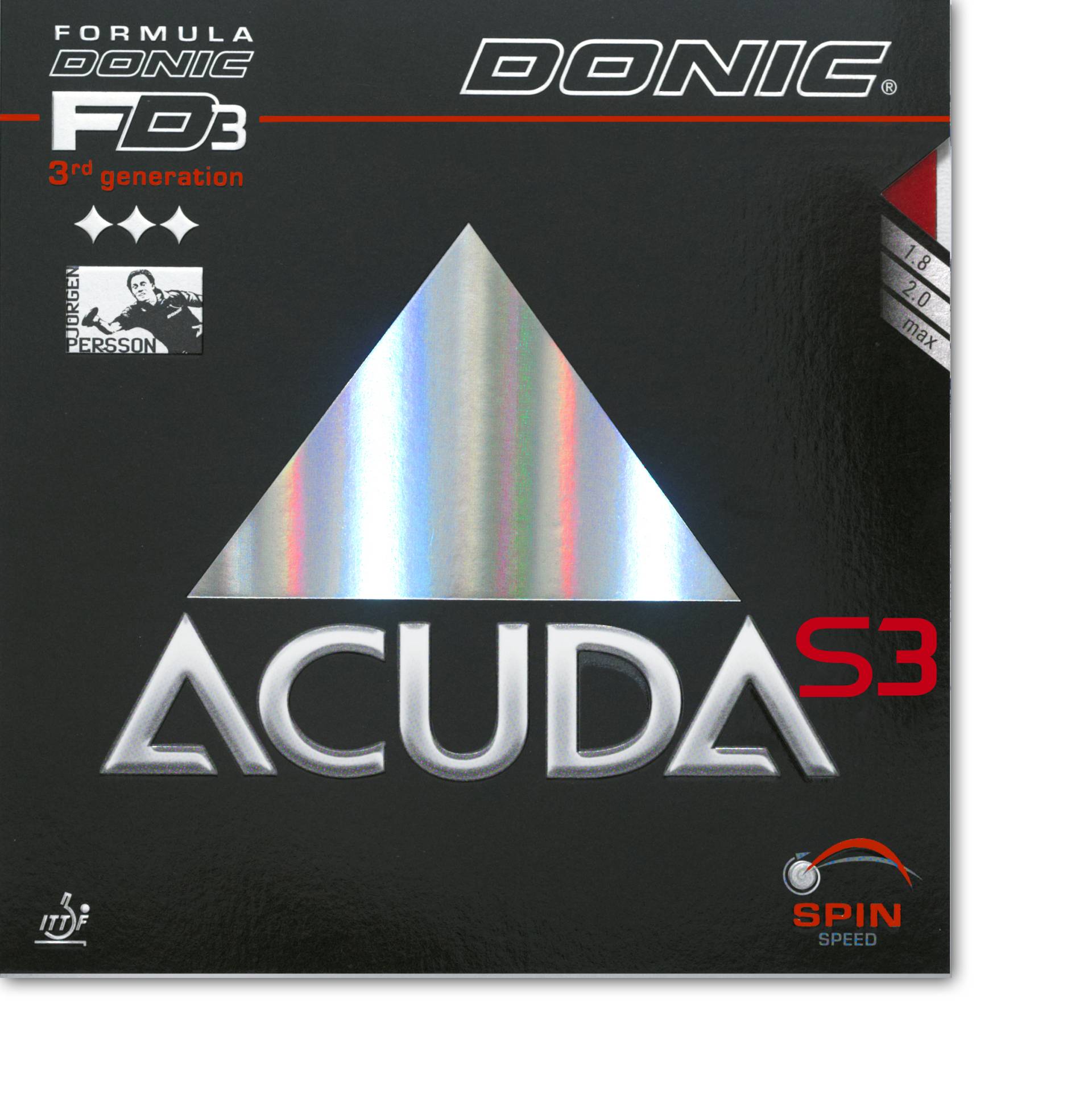 Donic Acuda S3 - Tischtennis Belag von Donic