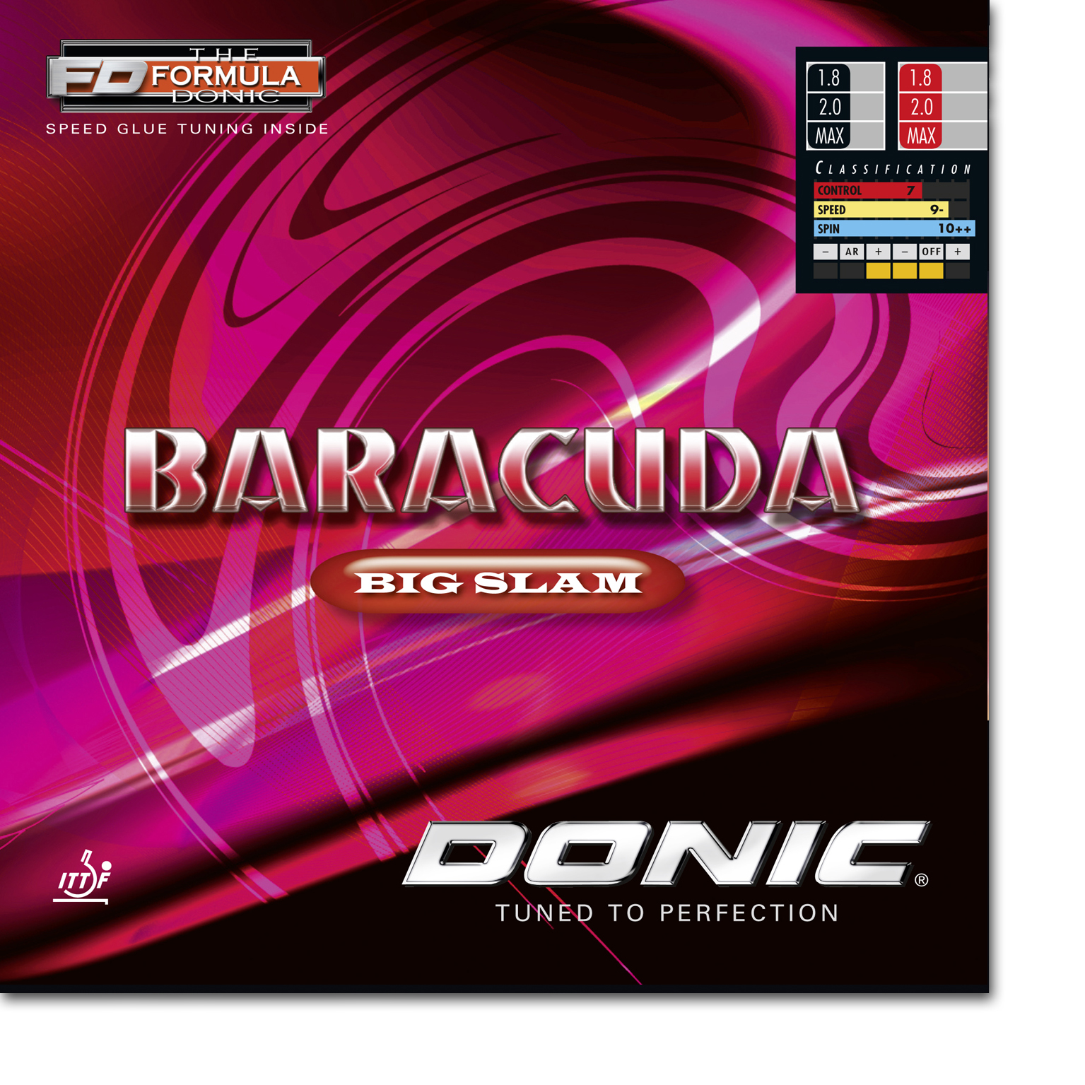 Donic Baracuda Big Slam, hoher Effet und gutes Feeling, TESTSIEGER PREIS/ LEISTUNG von Donic