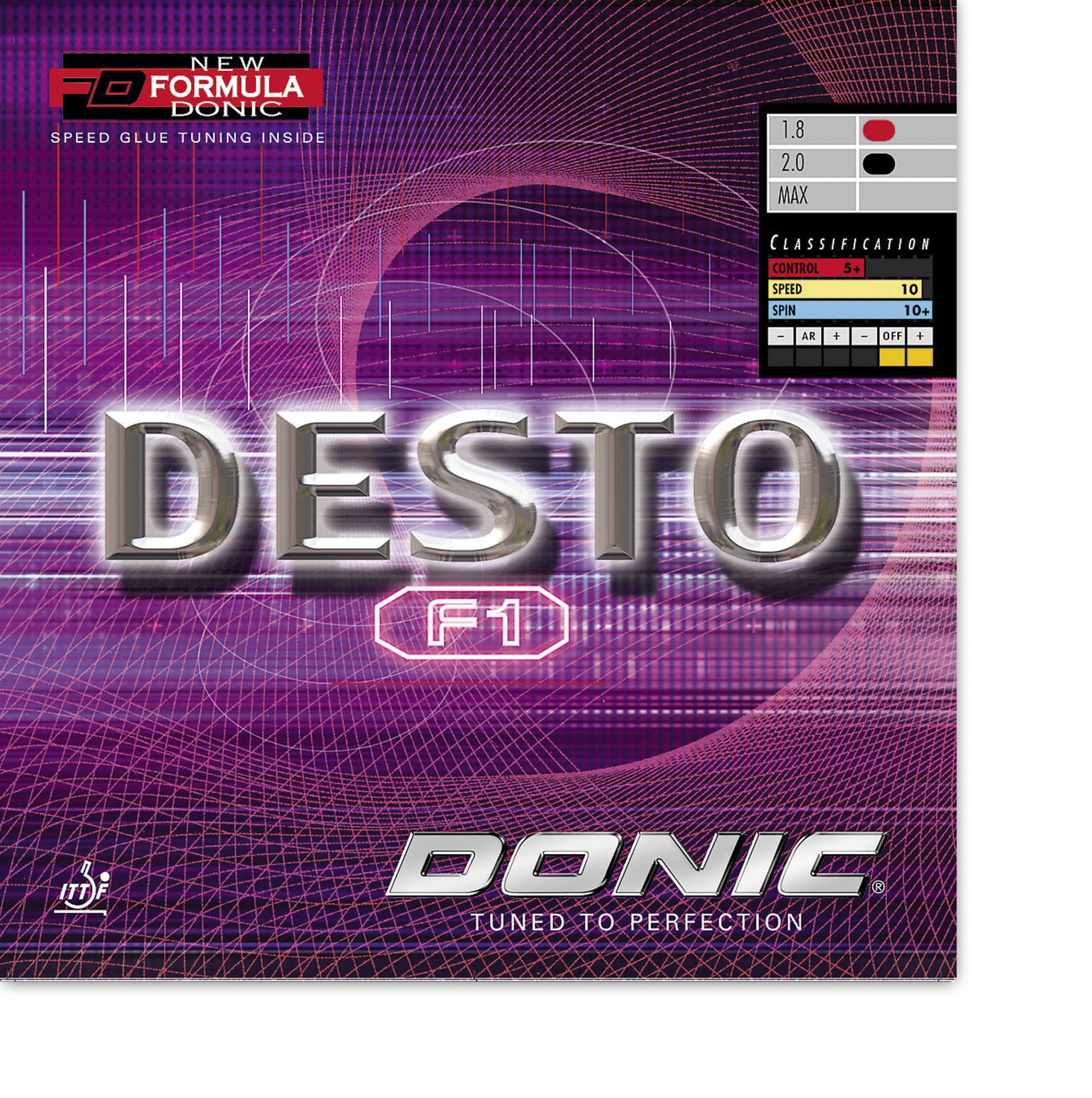 Donic Desto F1 - Tischtennis Belag von Donic