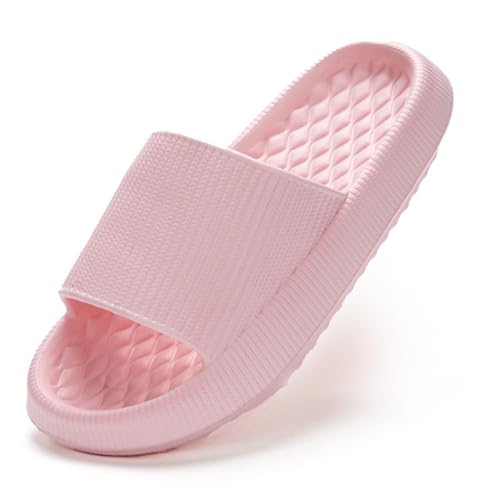 Froppie Ultra-Komfort,Froppie Ultra-Komfort Unisex-Schlappen,Comfortable and Non-Slip Slippers,Indoor and Outdoor Slippers (Rosa,36-37) von Donubiiu