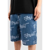 Donut Logo Aop Jort Shorts medium blue von Donut