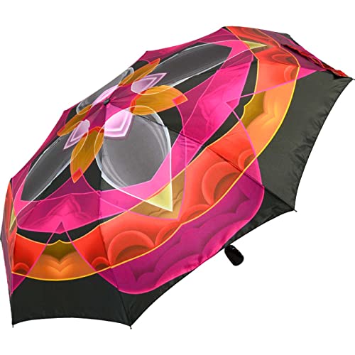 Doppler Damen Regenschirm Camelia - Taschenschirm Auf-Zu-Automatik von Doppler
