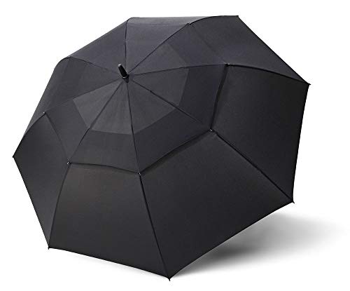 Doppler Fiber Golf AC Air Regenschirme schwarz 102 cm, Ø 137 cm, 717866 von Doppler
