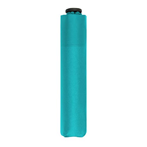 doppler Taschenschirm Zero,99 – Gewicht von nur 99 Gramm – Stabil – Windproof – 21 cm – Aqua Blue von Doppler