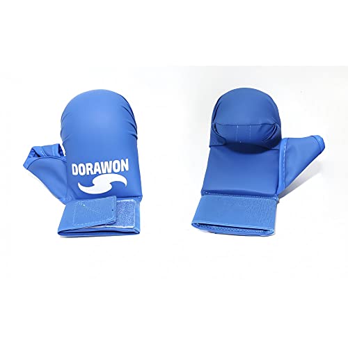 Dorawon Kinder Osaka Junior Karate Handschuhe mit Daumen, blau, L von Dorawon