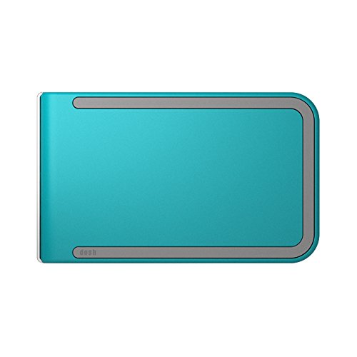 Dosh RFID Luxe Wallet - Azure Turquoise von Dosh