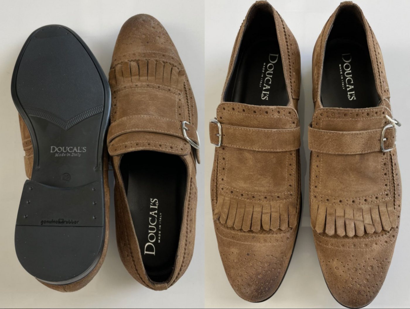 Doucal´s Doucals Monkstrap Loafers Double Monk Doppelmonk Schuhe Slippers Slip- Sneaker von Doucal´s