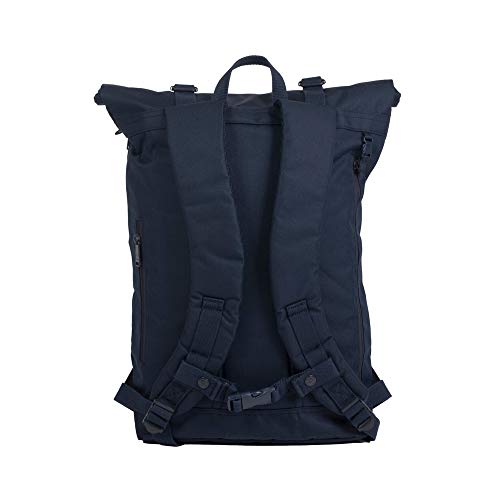 Doughnut Christopher Nylon Rucksack Unisex 18L mit Laptopfach I Studenten-Rucksack funktionell & handgefertigt I Reise-Rucksack oder Leichter City-Rucksack I Daypack in Dunkelblau/Navy von Doughnut