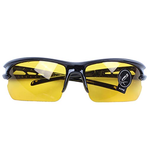 Doumneou Black Rahmen Gelb Nachtsichtblatt Freien Radfahren Sonnenbrille von Doumneou