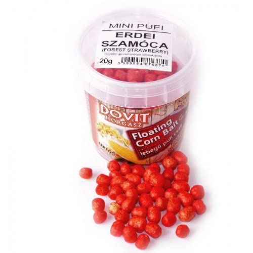 Karpfen Schwimmender Boilies Floating Corn Bait Karpfen Corn Pufi Molliger Boilie Natürliche Karpfen Köder Verschiedene Aromen (Honig) von Dovit